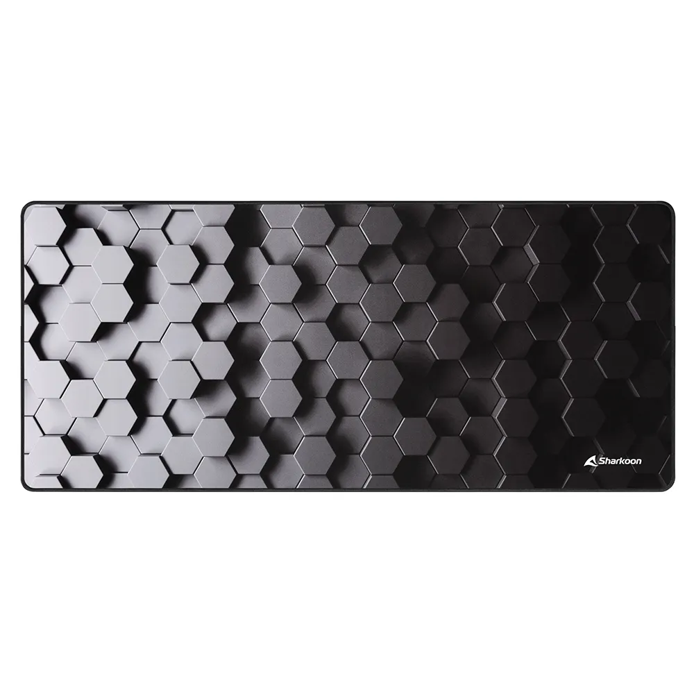 Sharkoon SKILLER SGP30 Alfombrilla de ratón para juegos Negro, Gris