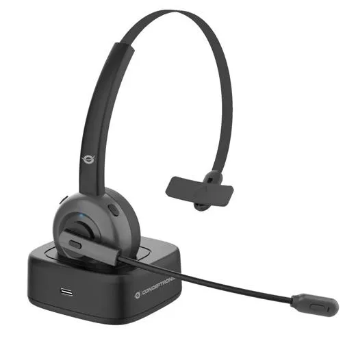 Conceptronic Auriculares Bluetooth con Base de Carga Polona03BD