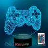 Roymart Lámpara LED Night Light con Control Remoto USB y 16 Colores