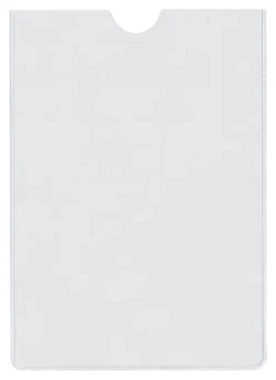Esselte Pack de 100 Portacarnets 78x114mm 75Q 140 Micras PVC Transparente
