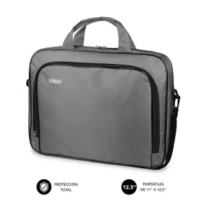 SUBBLIM Maletín Oxford Para Ordenador Portátil 11-12,5" Gris