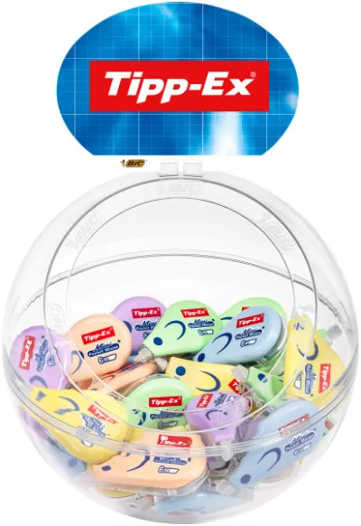 Tipp-Ex Mini Pocket Mouse Pastel con 40 Cintas Correctoras 5mm x 6m