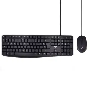 Ewent EW3006 Kit Teclado y Ratón Silencioso para Escritorio