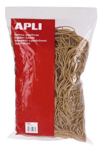 Apli Goma Elástica Marrón Caucho 60X2Mm 1Kg