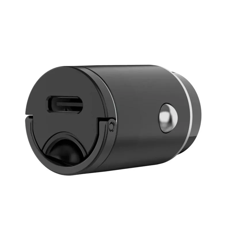 Celly Cargador de Coche USB-C 30W Negro