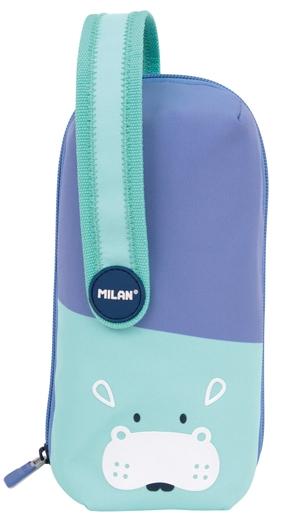 Milan Kit 4 Estuches C/Contenido Serie Especial Fun Animals Azul