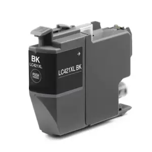 Brother LC421XL Negro Cartucho de Tinta Compatible Reemplazo LC421XLBK