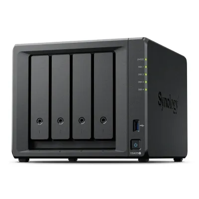 Synology DS425+ Servidor NAS 4 Bahías 2GB RAM RAID JBOD 0, 1, 5, 6, 10