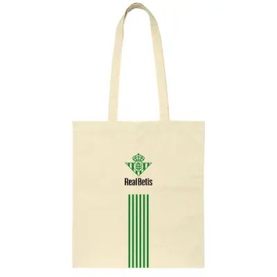 Safta Tote Bag Real Betis Balompié Beige con Asas de Mano