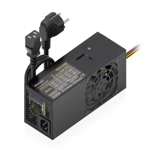 Aisens Fuente de Alimentación 500W TFX con Ventilador de 80mm - Color Negro