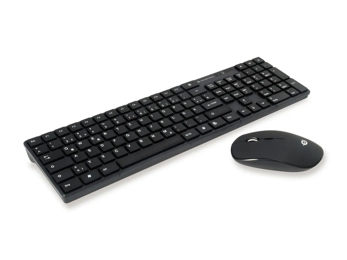 Teclado Y Mouse Conceptronic Wireless Orazio Alemán - Eficiencia Inalámbrica