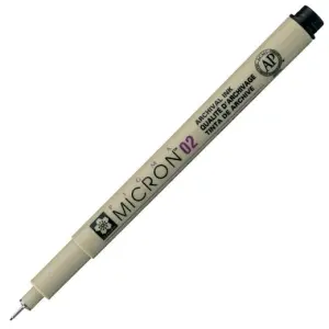 Talens Pigma Micron 02 Rotulador 0.30mm Negro