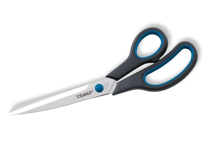 Dahle 54410 Office Comfort-Grip Tijeras De Acero Templado 25Cm - Hojas Afiladas - Mangos Revestidos De Goma