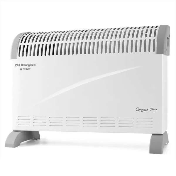 Orbegozo CVT 3300 Convector - Calefacción Rápida y Homogénea, Termostato Regulable, Protección Contra Sobrecalentamiento