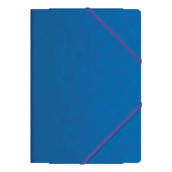 Dohe Carpetas de Gomas con Tres Solapas Tamaño Folio Cartulina Plastificada