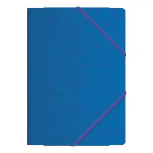 Dohe Carpetas de Gomas con Tres Solapas Tamaño Folio Cartulina Plastificada