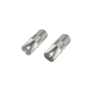 Hama Essential Set de Adaptadores Coaxiales Hembra a F Hembra y Macho a F Hembra