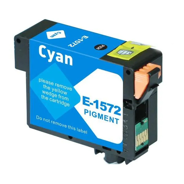 Epson T1572 Cyan Cartucho De Tinta Pigmentada Generico - Reemplaza C13T15724010