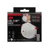 3M Cool Flow Mascarillas FFP3 Pack de 2 Reutilizables con Válvula Color Blanco
