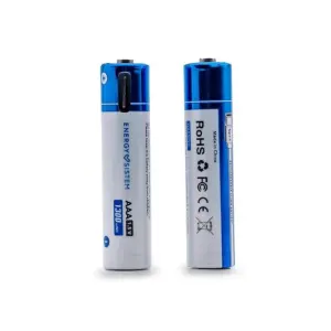 Energy Sistem Pilas AAA Recargables con Conector USB-C 1110mWh Pack de 2