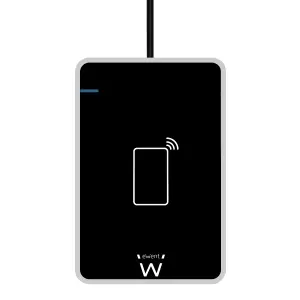 Ewent EW1053 Lector de Tarjetas Inteligentes NFC