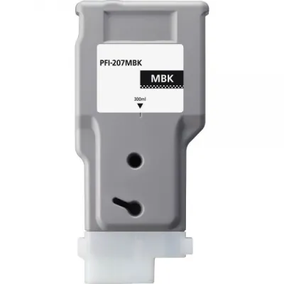 Canon PFI207 Cartucho de Tinta Pigmentada Negro Mate - Reemplazo PFI207MBK