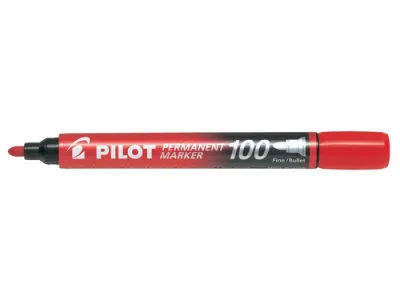 Pilot Rotulador Permanente SCA-100 Rojo - Calidad y Precisión