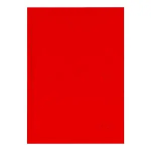 Oxford Agenda Anual Minimal Cosida A5 320H Rojo 2026