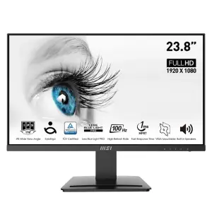 MSI MP243X Monitor 23.8" IPS FHD 100Hz HDMI DP