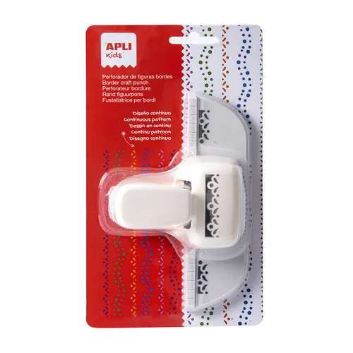 Apli Perforadora Papel Lateral Flores