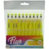 Office Box Marcador Fluorescente Recargable Amarillo Pack 10 Unidades