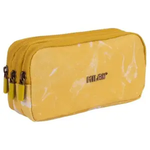 Milan Portatodo 3 Cremalleras Serie Lava Amarillo