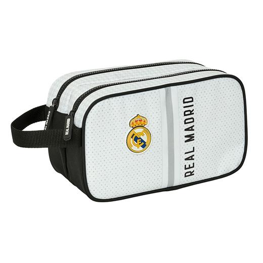 Safta Neceser 2 Cremalleras Adapt.carro Real Madrid 1ª Equip. 24/25