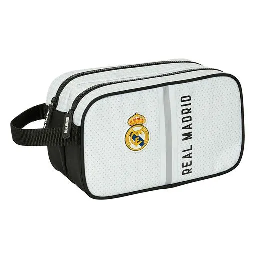 Safta Neceser 2 Cremalleras Adapt.carro Real Madrid 1ª Equip. 24/25