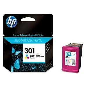 HP Cartucho De Tinta Tricolor Nº301 Para DeskJet 1050, 2050, 2050S