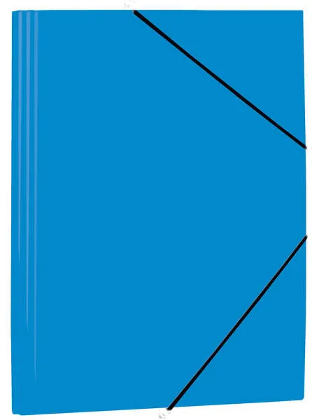 Mariola Carpeta Con Gomas Solapa Folio Polipropileno 450 Micras Azul