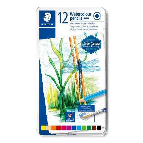 Staedtler Lápices De Colores Design Journey 146C Estuche Metal 12 Unidades