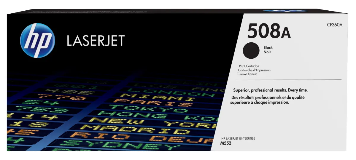 HP Cartucho de Tóner Original Negro CF360A - 508A