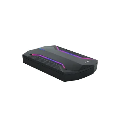 Tooq Caja Externa Gaming Para Discos De 2,5” Hdd/Ssd - Color Negro