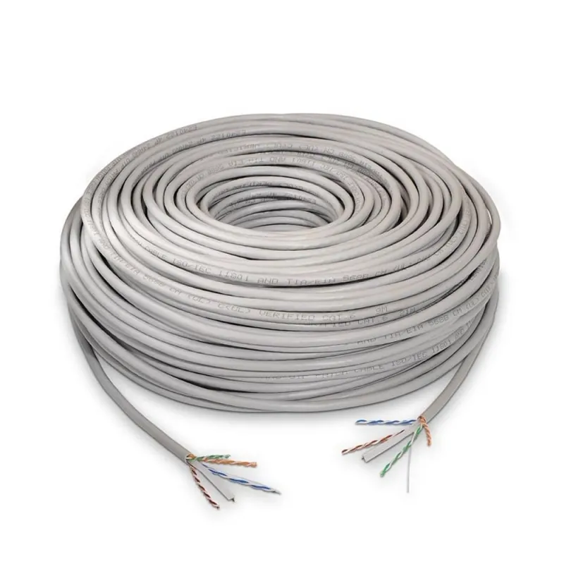Nanocable Cable de Red RJ45 Cat.6 UTP Rígido AWG24 305m Gris