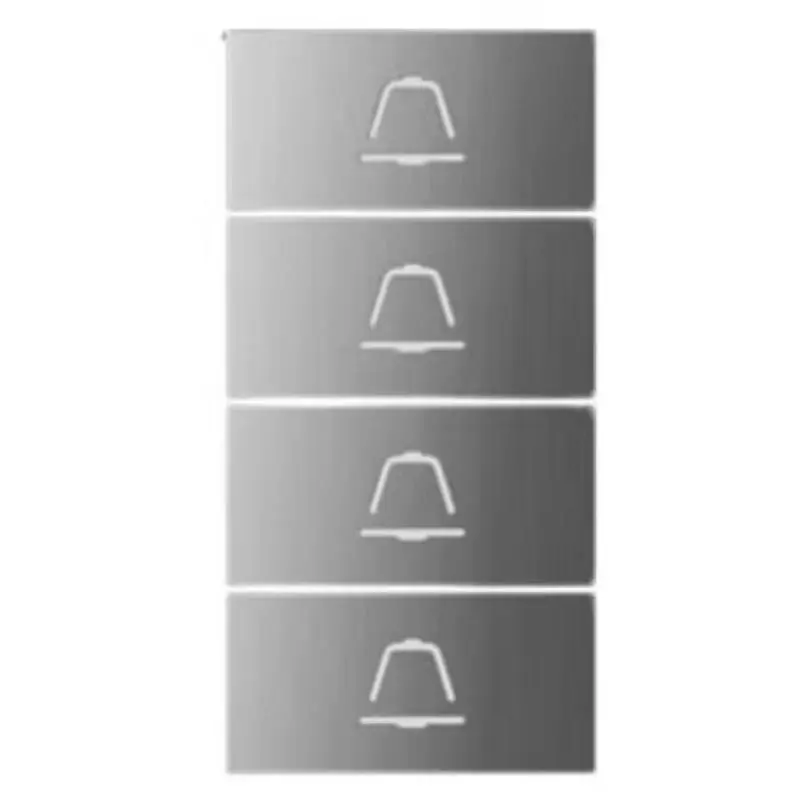 Hikvision DS-KABV7413-SBUTTON4 Botón de Llamada para Seguridad Domótica