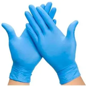 Guantes De Vinilo Sin Polvo Multiusos Talla L - 100 Unidades