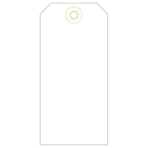 Apli Pack de 1.000 Etiquetas 120x57mm Cartulina 160g/m² Color Crema