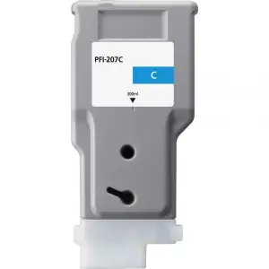 Canon PFI207 Cyan Cartucho de Tinta Genérico Reemplazo PFI207C/8790B001
