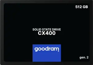 GOODRAM CX400 Gen.2 512 GB 2.5" SATA III 3D TLC NAND SSD