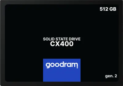GOODRAM CX400 Gen.2 512 GB 2.5" SATA III 3D TLC NAND SSD