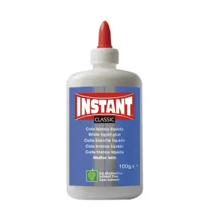Instant Classic Cola Blanca 100gr - Apto Para Uso Infantil y Doméstico - Sin Disolventes