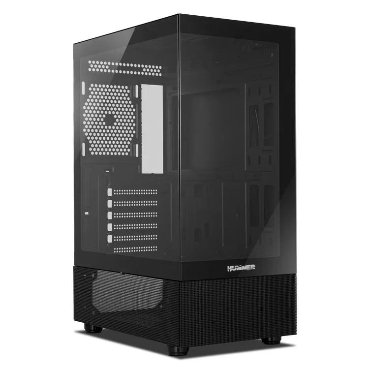 NOX Hummer NXHUMMERVSNBK carcasa de ordenador Midi Tower Negro
