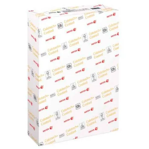 Xerox Papel Colotech + Gloss Din A4 130Gr Estucado 2 Caras Paquete 500H Blanco Brillo