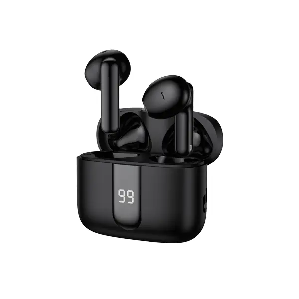 Blackbyte Zenith Pro Auriculares Bluetooth con Cancelación de Ruido ENC/ANC, 15m, Control Táctil, Negro